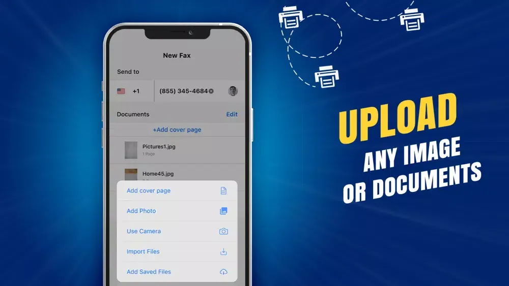 Fax App · Send Fax From iPhone Screenshots